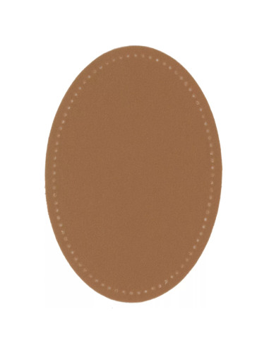 Renforts imitation daim, thermocollant, 9,5 x 14,5 cm, camel
