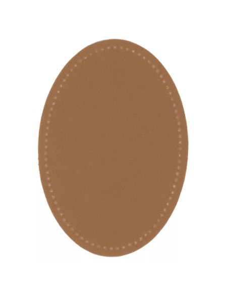 Renforts imitation daim, thermocollant, 9,5 x 14,5 cm, camel