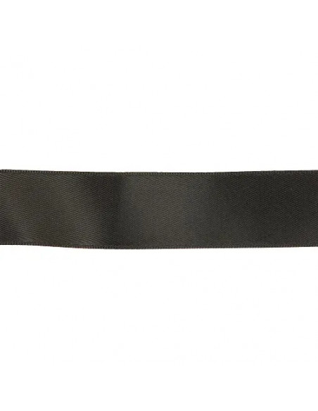 Ruban satin, 50mm, noir