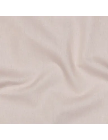 Acheter Tissu Popeline Coton Unie Rose Poudré | Zephyr Tissus
