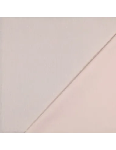 Acheter Tissu Popeline Coton Unie Rose Poudré | Zephyr Tissus