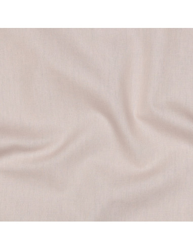 Tissu, Popeline de Coton Unie, Rose Poudré, Laize 150 cm, 100% Coton 125g/m²