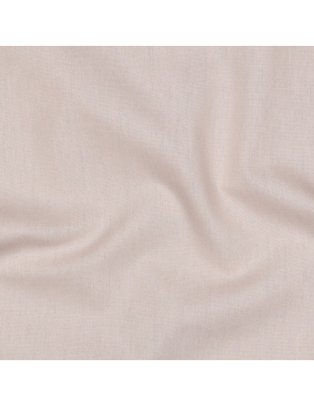 Tissu, Popeline de Coton Unie, Rose Poudré, Laize 150 cm, 100% Coton 125g/m²