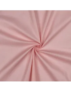 Tissu, Voile de Coton Uni, Rose, Laize 140 cm, 100% Coton 70g/m²
