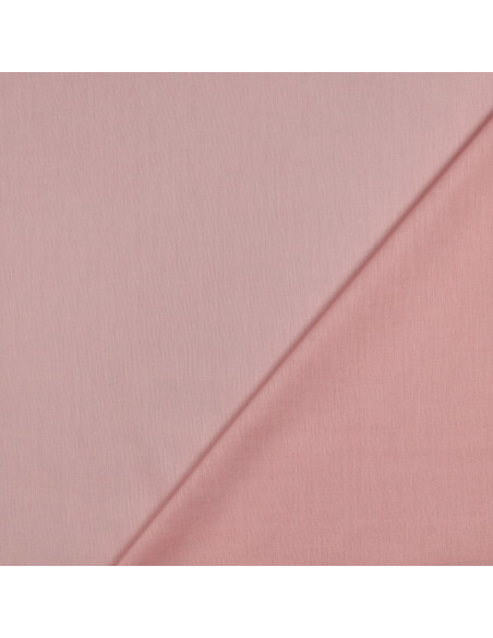 Tissu, Voile de Coton Uni, Rose, Laize 140 cm, 100% Coton 70g/m²
