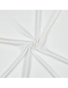 Tissu, Viscose Unie Radiance, Blanc, Laize 142 cm, 100% Viscose 110g/m²