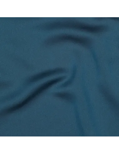 Acheter Tissu Microfibre Micro Satin Bleu Pétrole | Zephyr Tissus