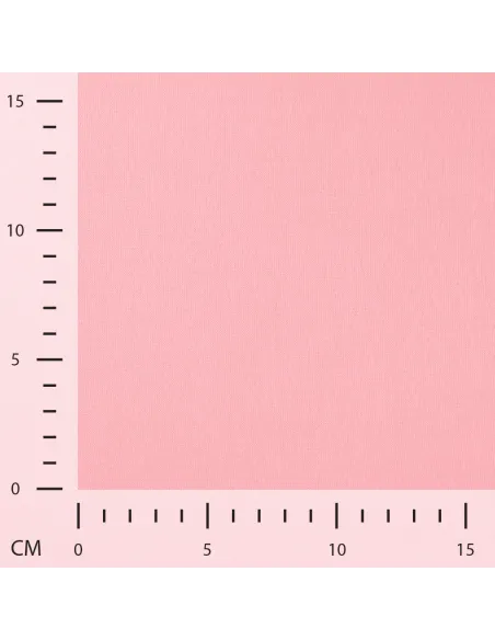 Tissu, Bord-côte tubulaire, Rose bébé, Laize 70 cm, Coton/Élasthanne