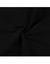 Tissu, Bord-côte tubulaire, Noir, Laize 70 cm, Coton/Élasthanne