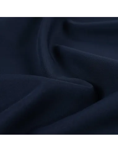 Tissu, Burlington Uni, Bleu Marine, Laize 150 cm, 100% Polyester 165g/m²
