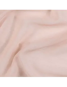 Voilage Linette rose poudré au Mètre | Zephyr Tissus