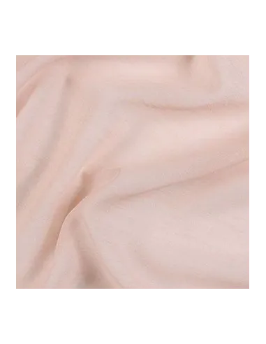 Voilage Linette rose poudré au Mètre | Zephyr Tissus