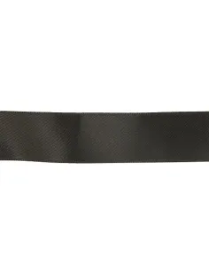 Ruban satin, 6,5mm, noir