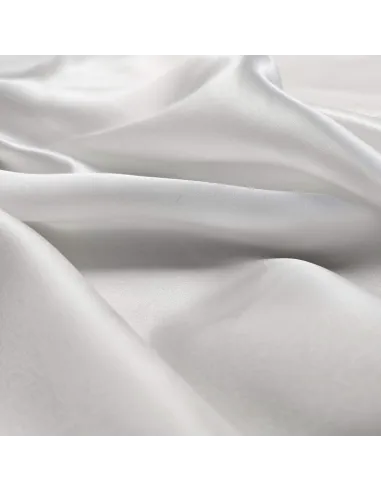 Acheter Tissu Voile de Soie Noir Motifs Tissés | Zephyr Tissus