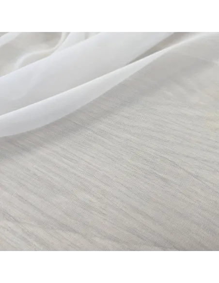Acheter Mousseline Légère Blanche au Mètre | Zephyr Tissus