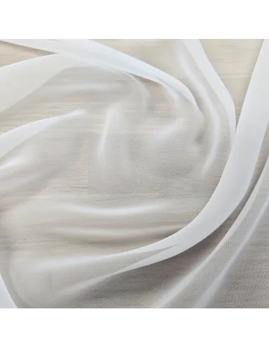 Acheter Mousseline Légère Blanche au Mètre | Zephyr Tissus