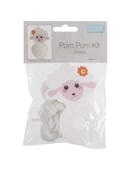 Kit de décoration Pom Pom : Mouton