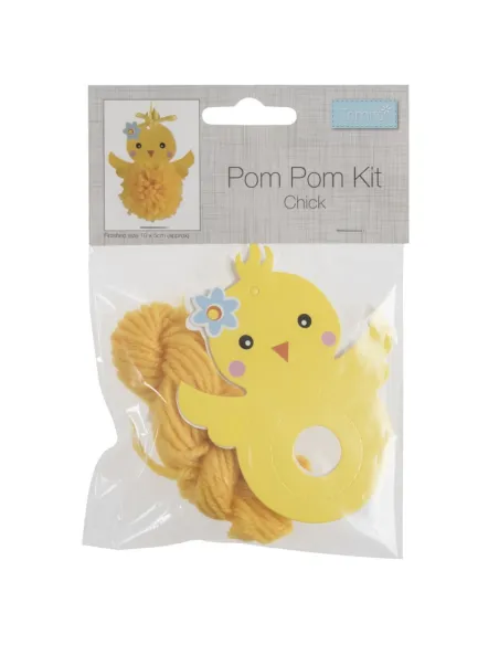 Kit de décoration Pom Pom : Poussin
