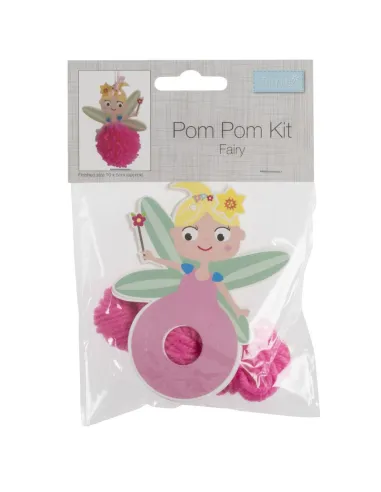 Kit de décoration Pom Pom : Fée