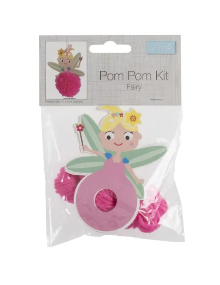 Kit de décoration Pom Pom : Fée