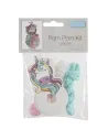 Kit de décoration Pom Pom : Licorne