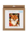 Kit de points de croix comptés Large Renard - Zéphyr Tissus