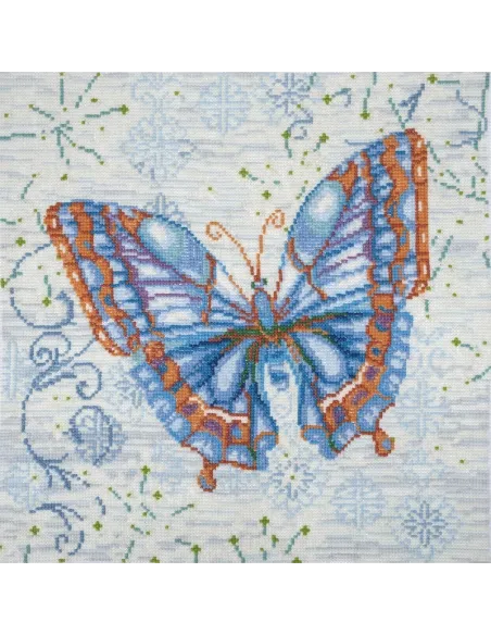 Kit de points de croix comptés Large Papillon - Zéphyr Tissus