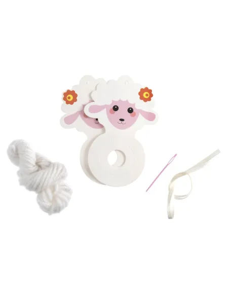 Kit de décoration Pom Pom : Mouton
