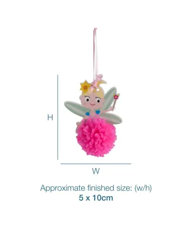 Kit de décoration Pom Pom : Fée