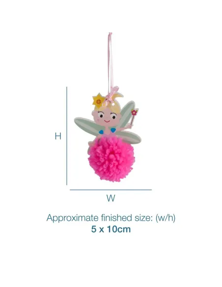 Kit de décoration Pom Pom : Fée