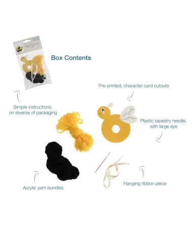 Kit de décoration Pom Pom : Abeille