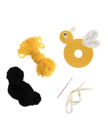 Kit de décoration Pom Pom : Abeille