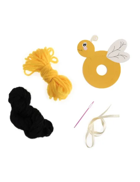 Kit de décoration Pom Pom : Abeille