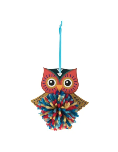 Kit de décoration Pom Pom : Hibou