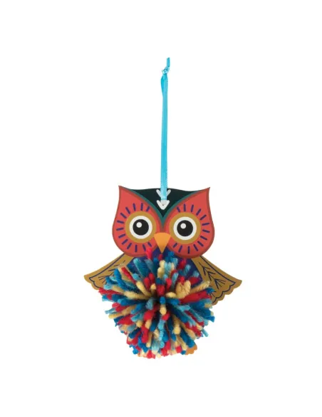 Kit de décoration Pom Pom : Hibou