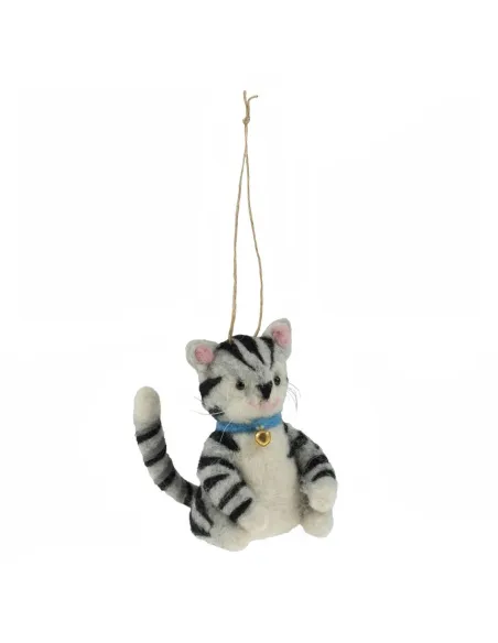 Kit de feutrage à l'aiguille Chat - Zéphyr Tissus