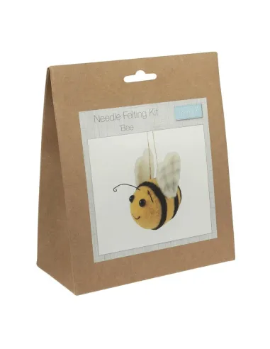 Kit de feutrage à l'aiguille Abeille - Zéphyr Tissus