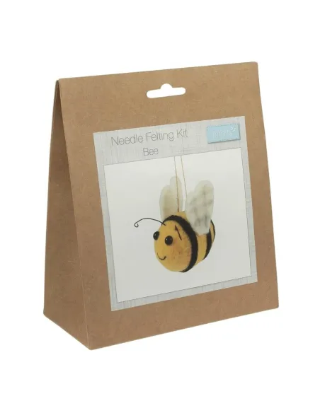 Kit de feutrage à l'aiguille Abeille - Zéphyr Tissus