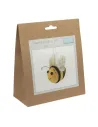 Kit de feutrage à l'aiguille Abeille - Zéphyr Tissus