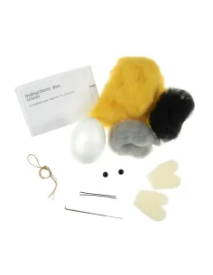 Kit de feutrage à l'aiguille Abeille - Zéphyr Tissus 2