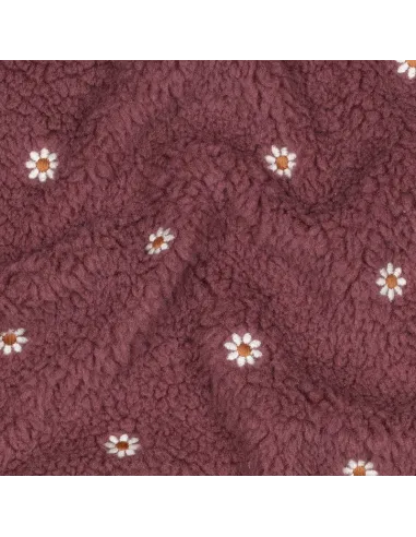 Fleurs Bois De Rose au Mètre | Zephyr Tissus