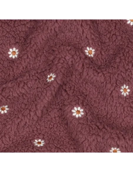 Fleurs Bois De Rose au Mètre | Zephyr Tissus