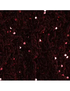Sequins Bordeaux au Mètre | Zephyr Tissus