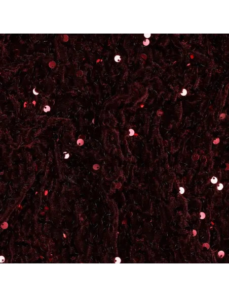 Sequins Bordeaux au Mètre | Zephyr Tissus