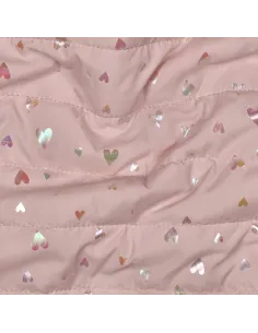Cœurs Rose Clair au Mètre | Zephyr Tissus