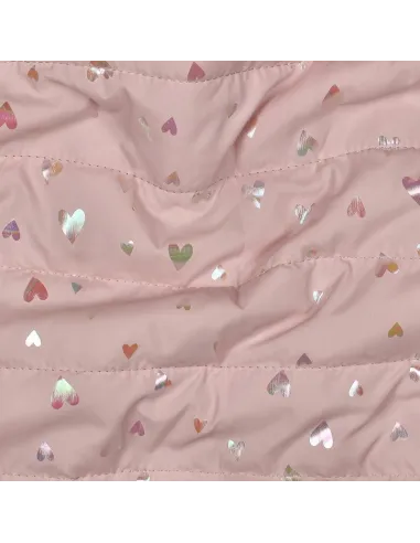 Cœurs Rose Clair au Mètre | Zephyr Tissus