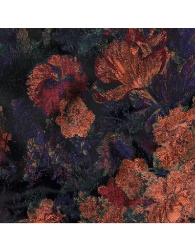 Fleurs Multicolore au Mètre | Zephyr Tissus