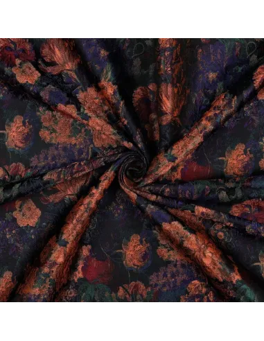 Fleurs Multicolore au Mètre | Zephyr Tissus