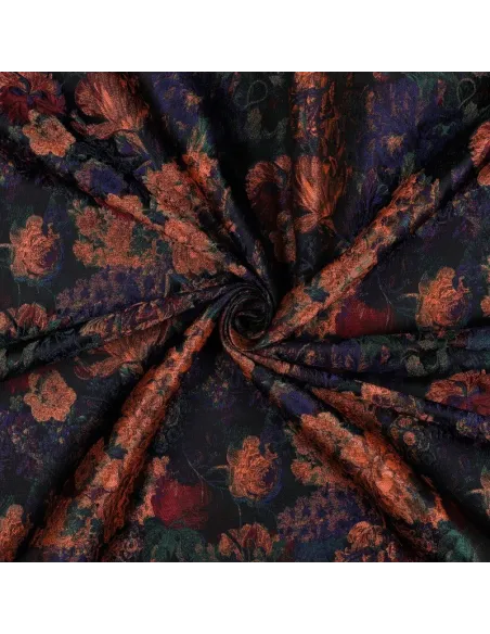 Fleurs Multicolore au Mètre | Zephyr Tissus