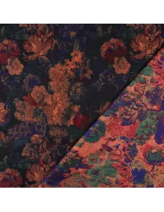 Fleurs Multicolore au Mètre | Zephyr Tissus